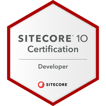 Sitecore 10 .NET Developer Certification