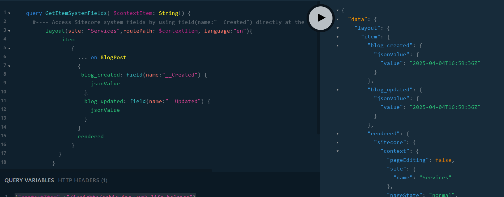 How to Access Sitecore System Fields