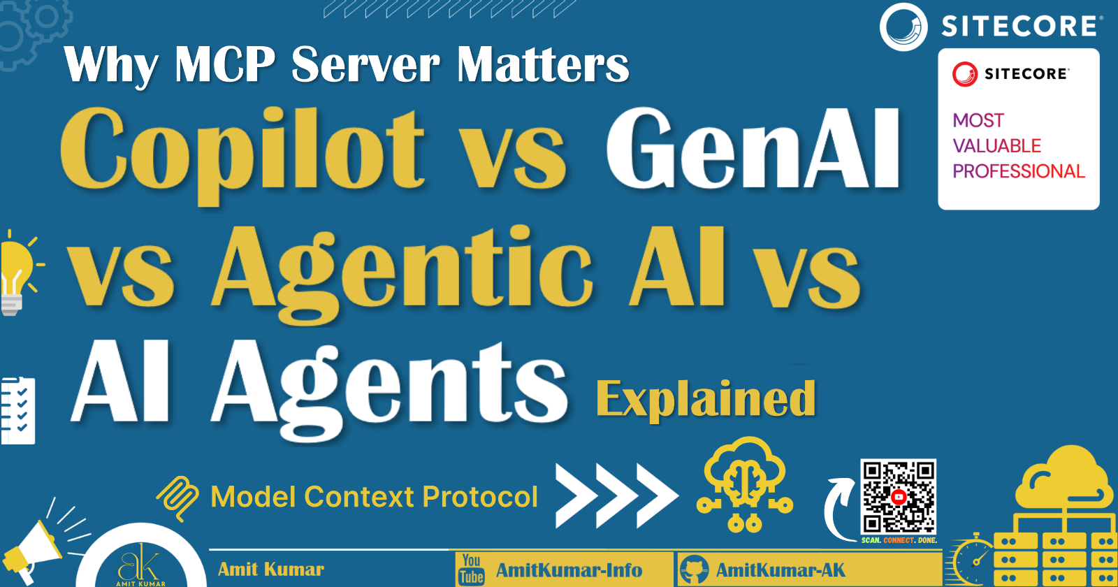 Why MCP Server Matters: Copilot vs GenAI vs Agentic AI vs AI Agents ...