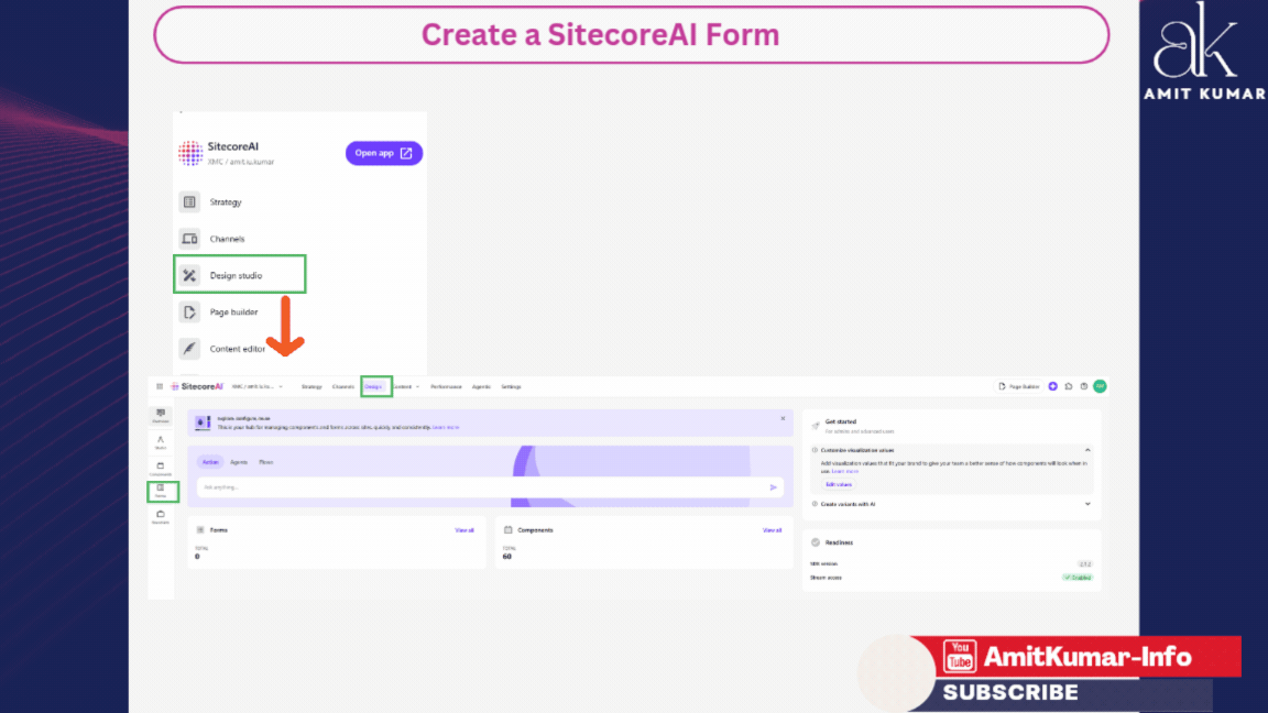 Create SitecoreAI Form