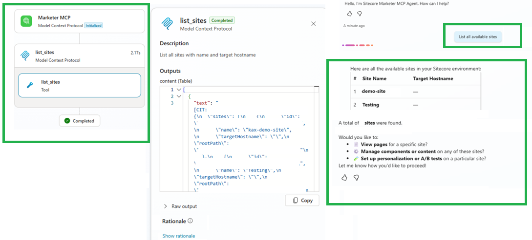 Sitecore Marketer MCP with Microsoft Copilot