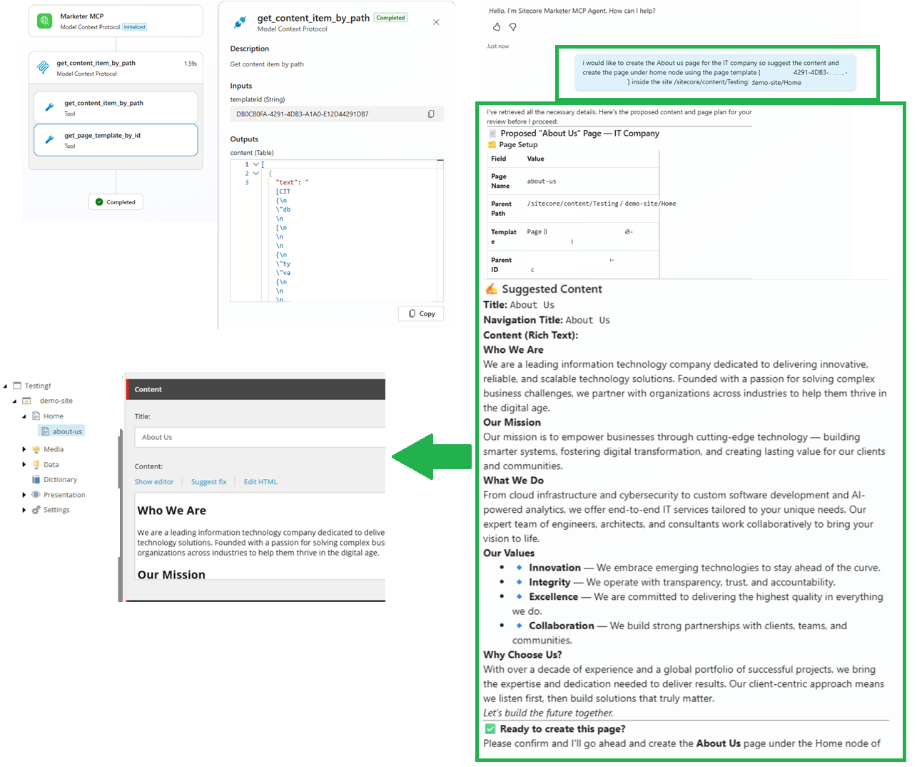 SitecoreAI Search Experiences are a newer capability inside SitecoreAI Sitecore Marketer MCP with Microsoft Copilot
