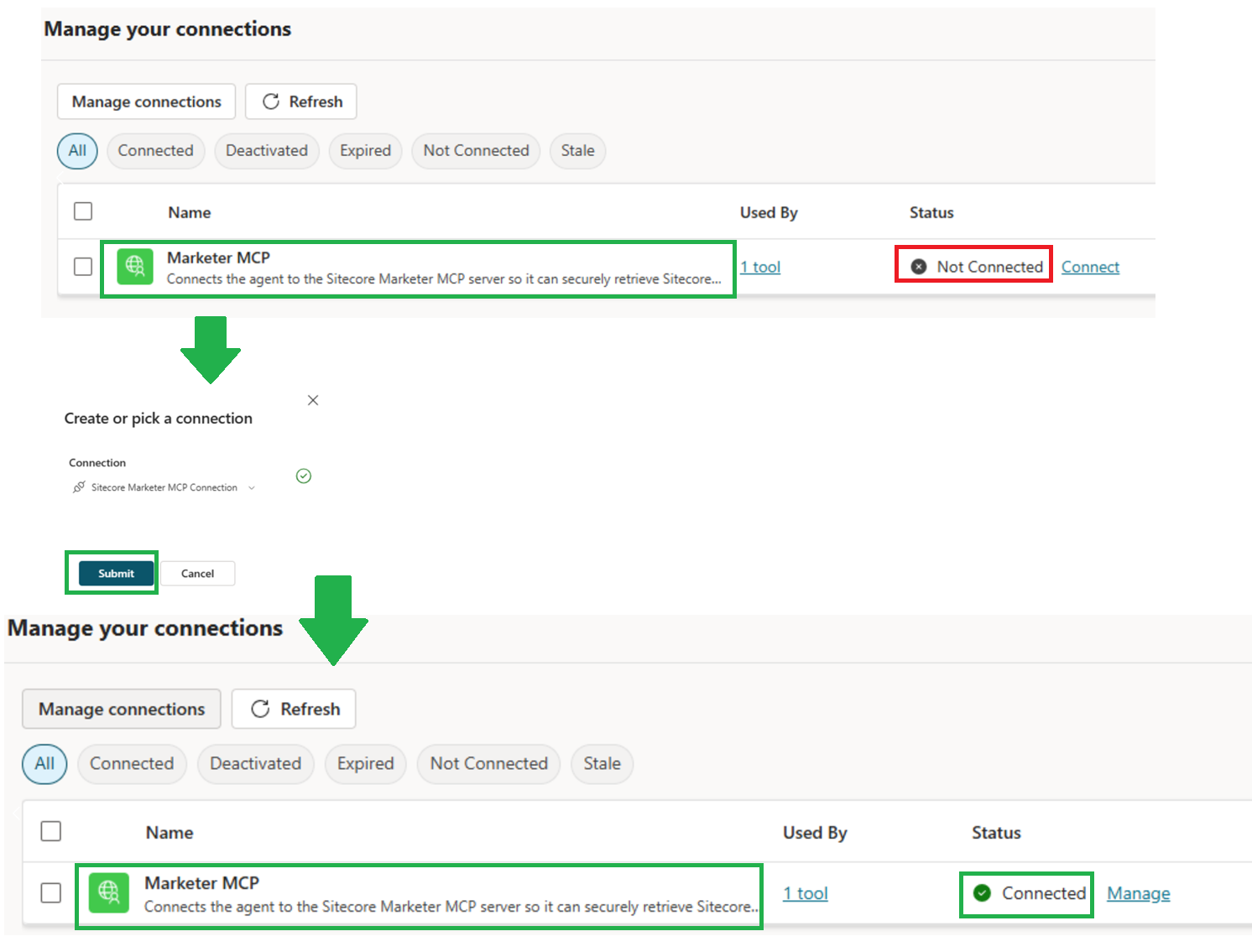 Sitecore Marketer MCP with Microsoft Copilot