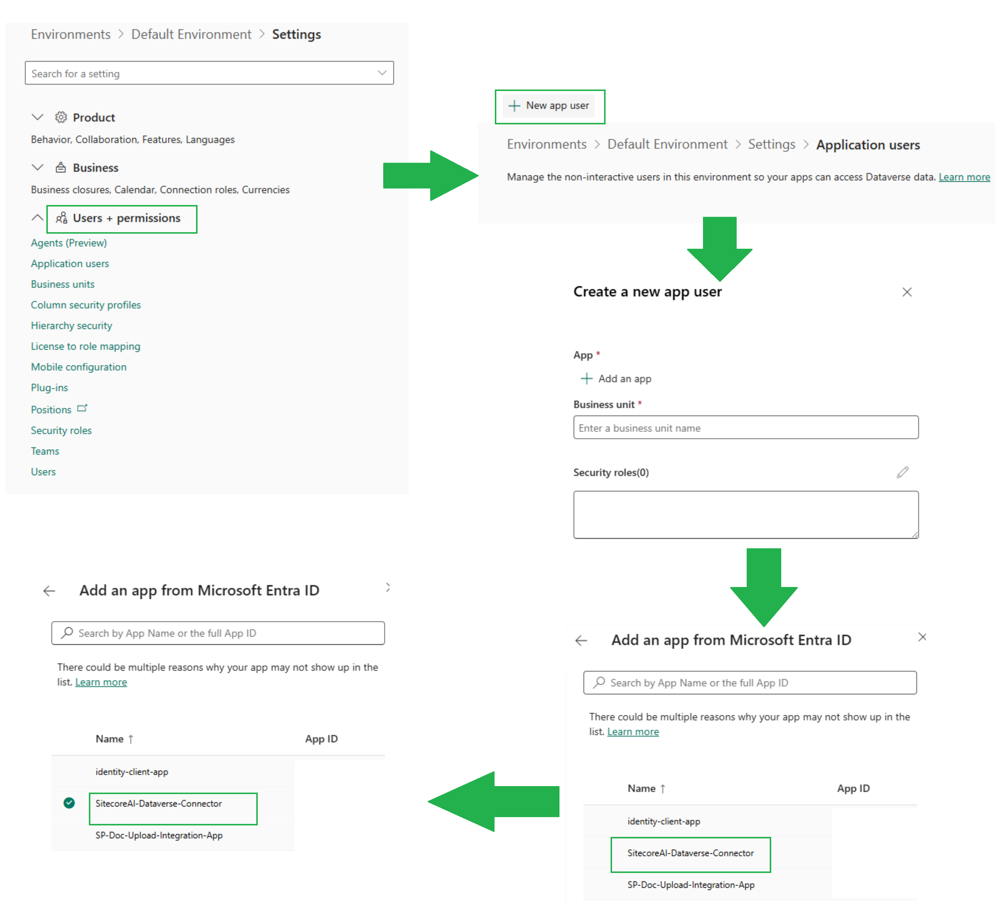 Add an app from Microsoft Entra