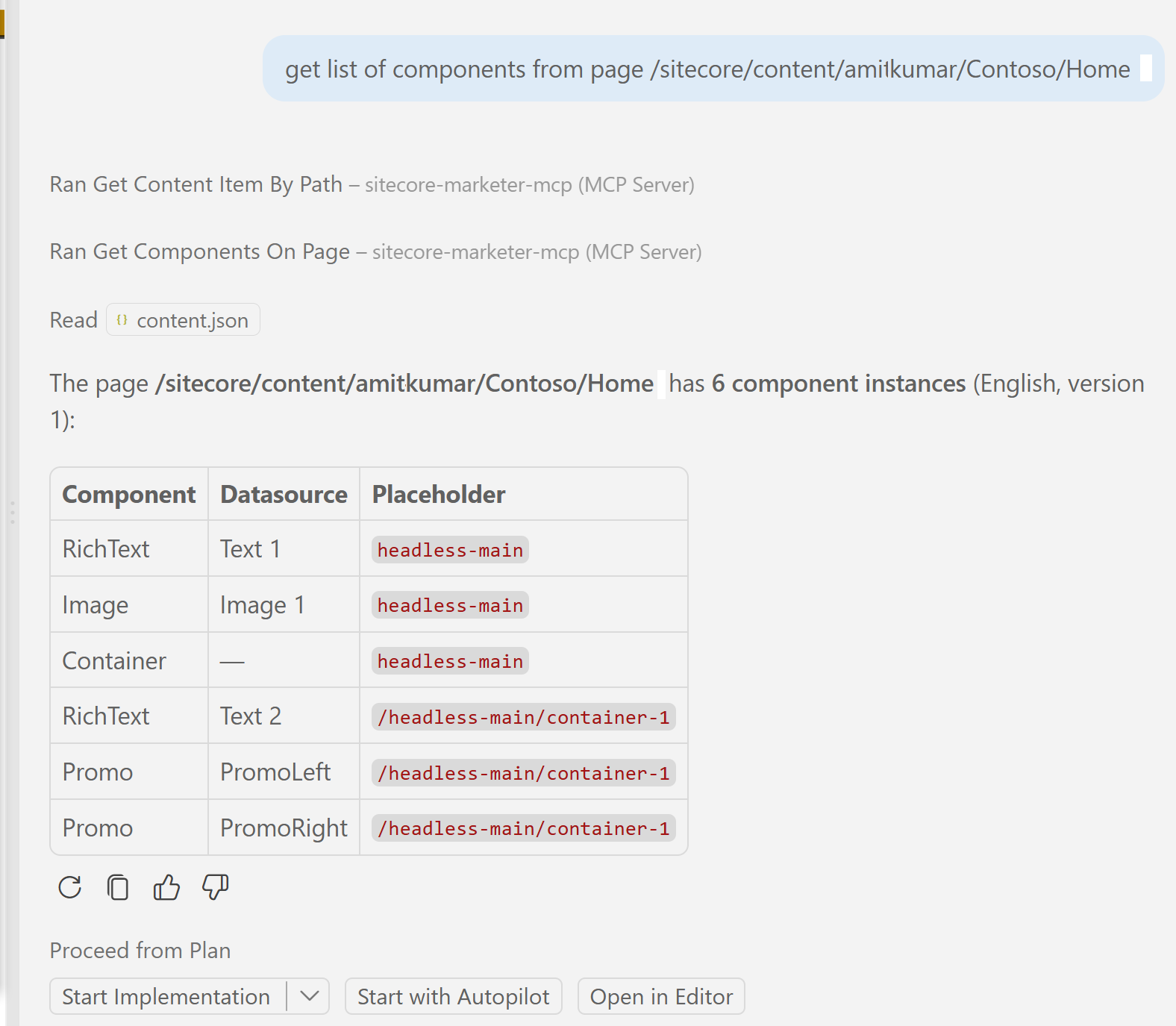 SitecoreAI Page Builder Component Positioning