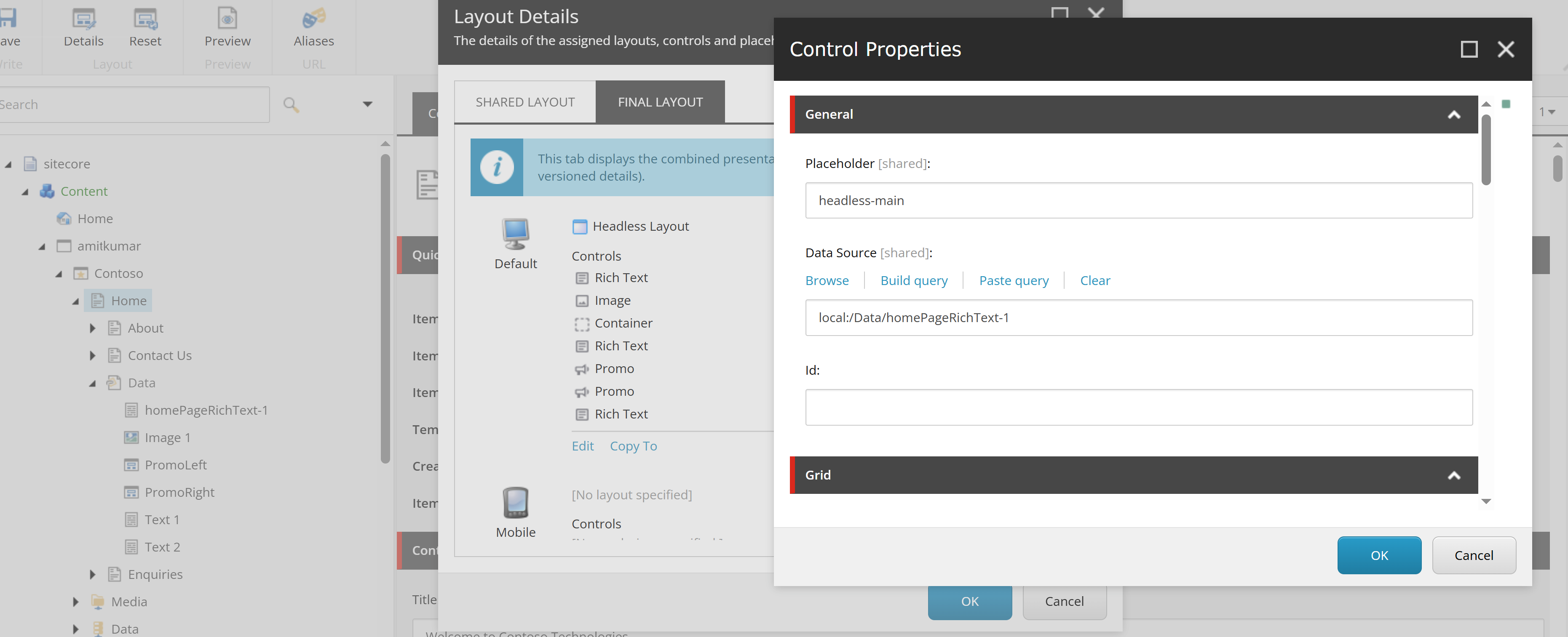 SitecoreAI Page Builder Component Positioning