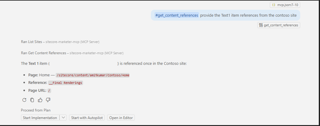 SitecoreAI Marketer MCP